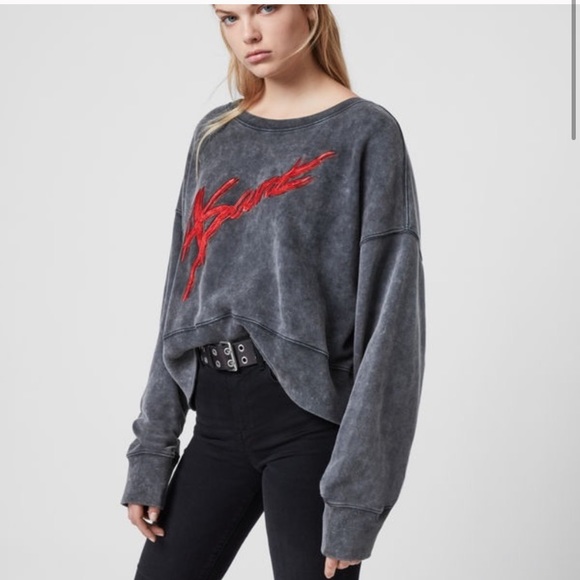 All Saints Piro Asaint Sweatshirt - Picture 5 of 8